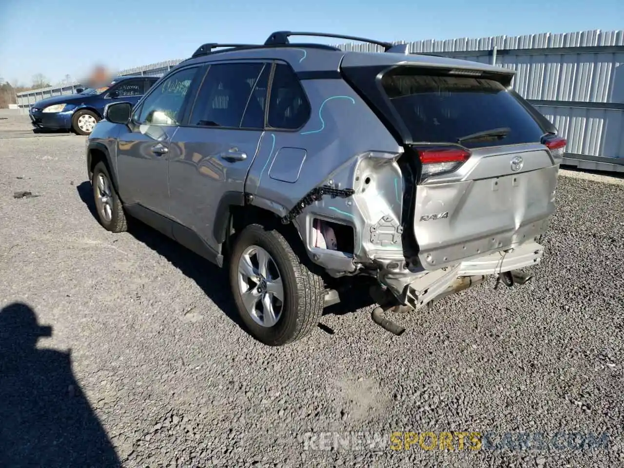 3 Photograph of a damaged car JTMP1RFV1KD024211 TOYOTA RAV4 2019