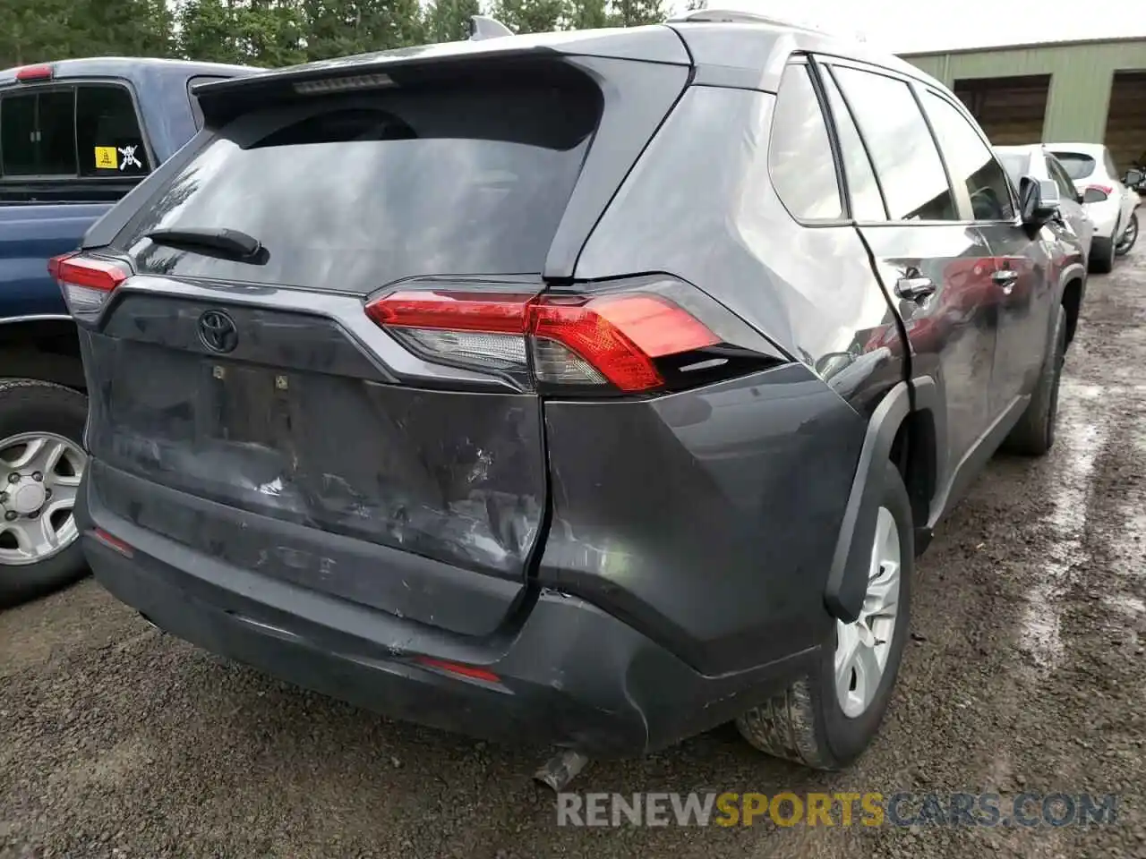 4 Photograph of a damaged car JTMP1RFV1KD030929 TOYOTA RAV4 2019