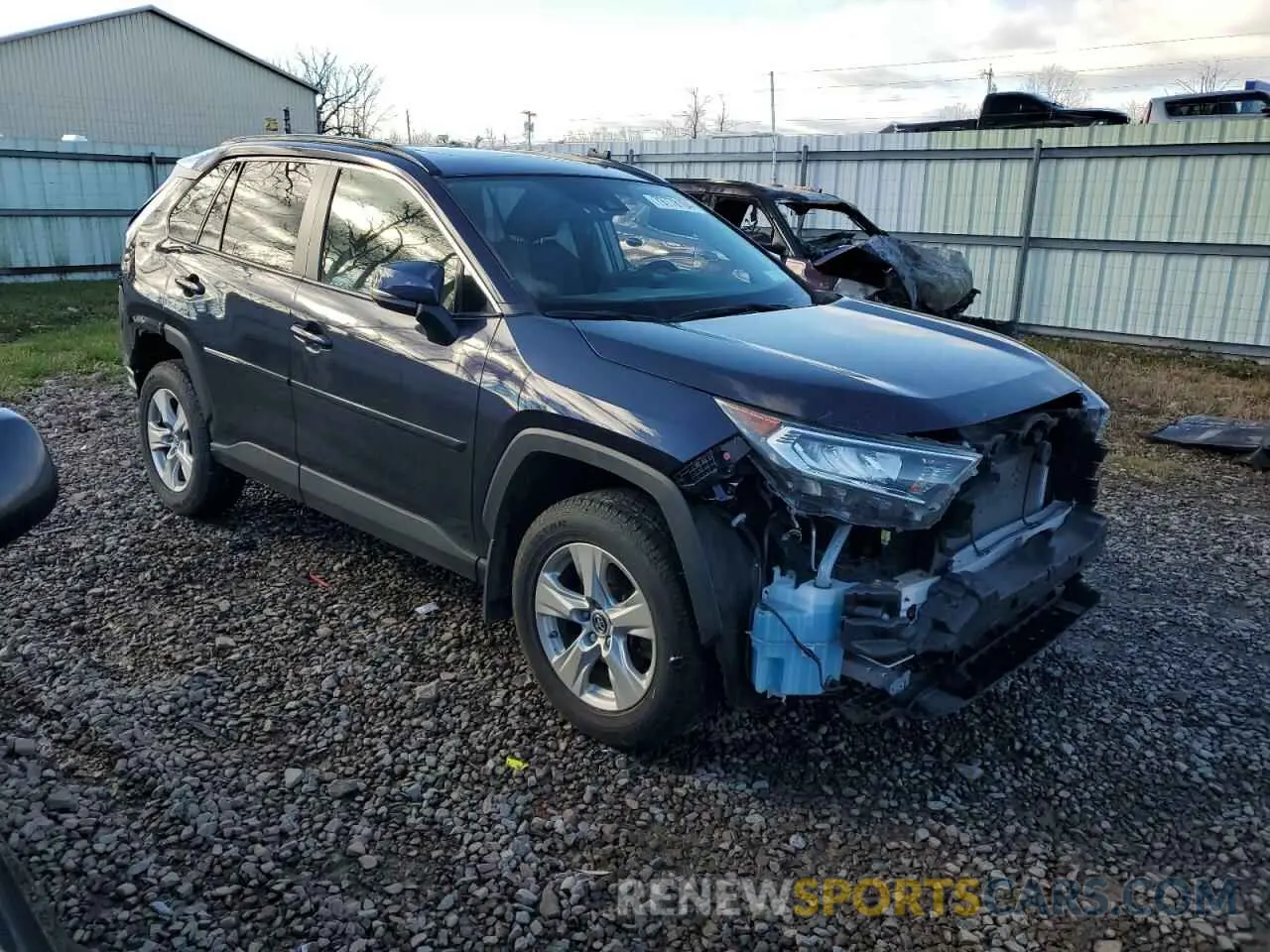 4 Photograph of a damaged car JTMP1RFV1KD034138 TOYOTA RAV4 2019