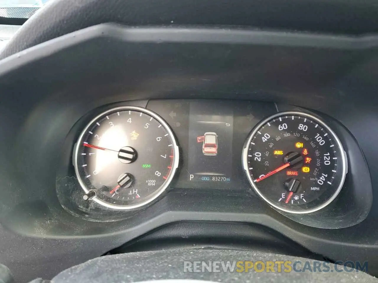 9 Photograph of a damaged car JTMP1RFV1KD034138 TOYOTA RAV4 2019