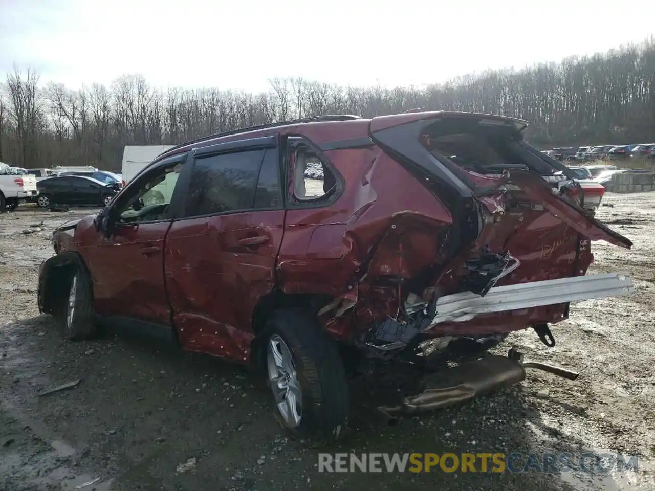 3 Photograph of a damaged car JTMP1RFV1KD037492 TOYOTA RAV4 2019