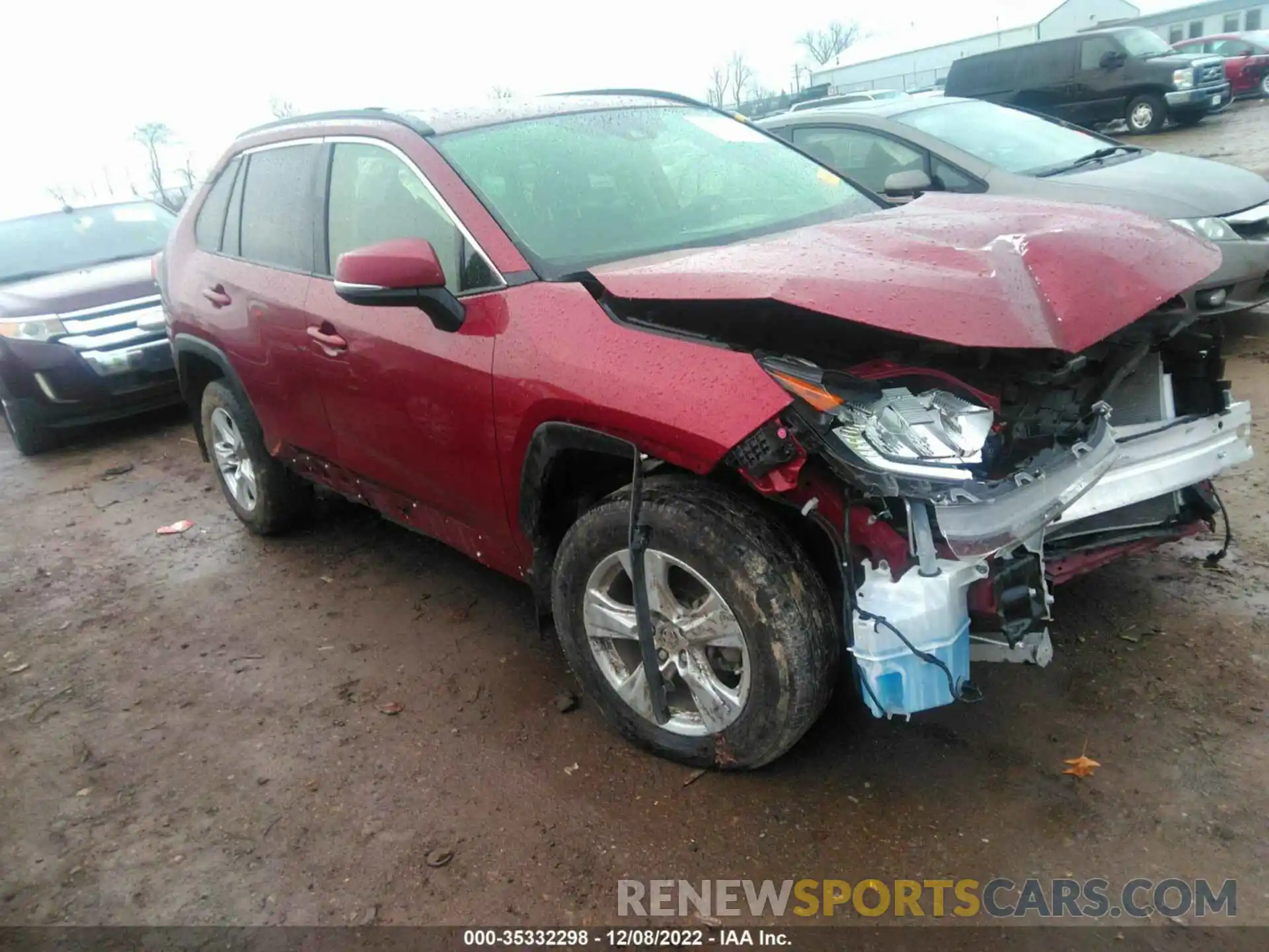 1 Photograph of a damaged car JTMP1RFV1KD039971 TOYOTA RAV4 2019