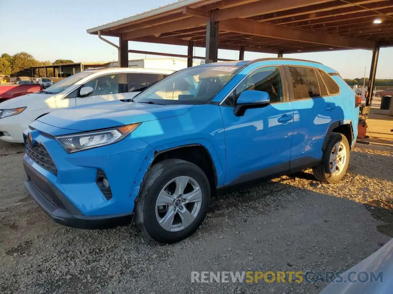 1 Photograph of a damaged car JTMP1RFV1KD506287 TOYOTA RAV4 2019