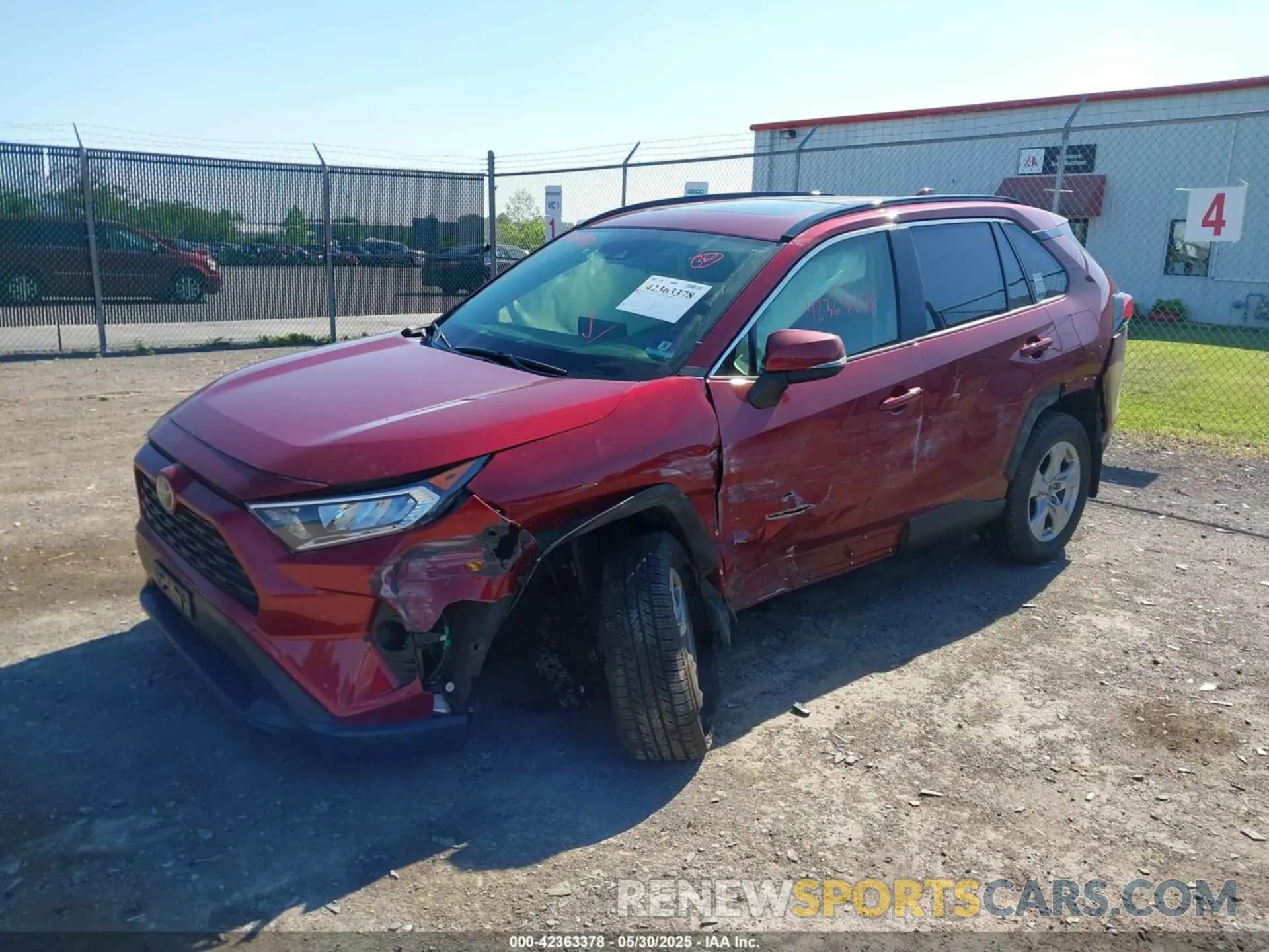 2 Photograph of a damaged car JTMP1RFV1KD521730 TOYOTA RAV4 2019