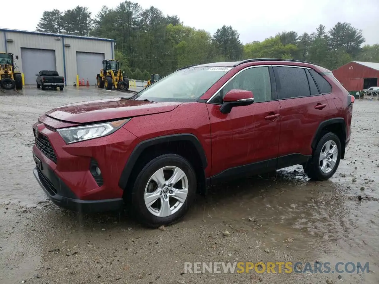 1 Photograph of a damaged car JTMP1RFV1KD522182 TOYOTA RAV4 2019