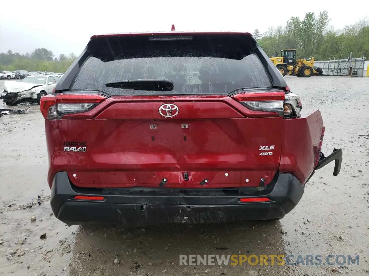 6 Photograph of a damaged car JTMP1RFV1KD522182 TOYOTA RAV4 2019