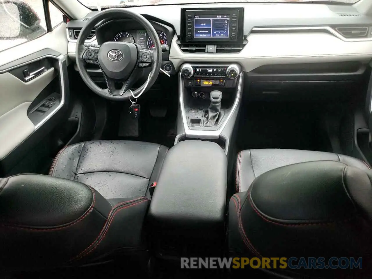 8 Photograph of a damaged car JTMP1RFV1KD522182 TOYOTA RAV4 2019