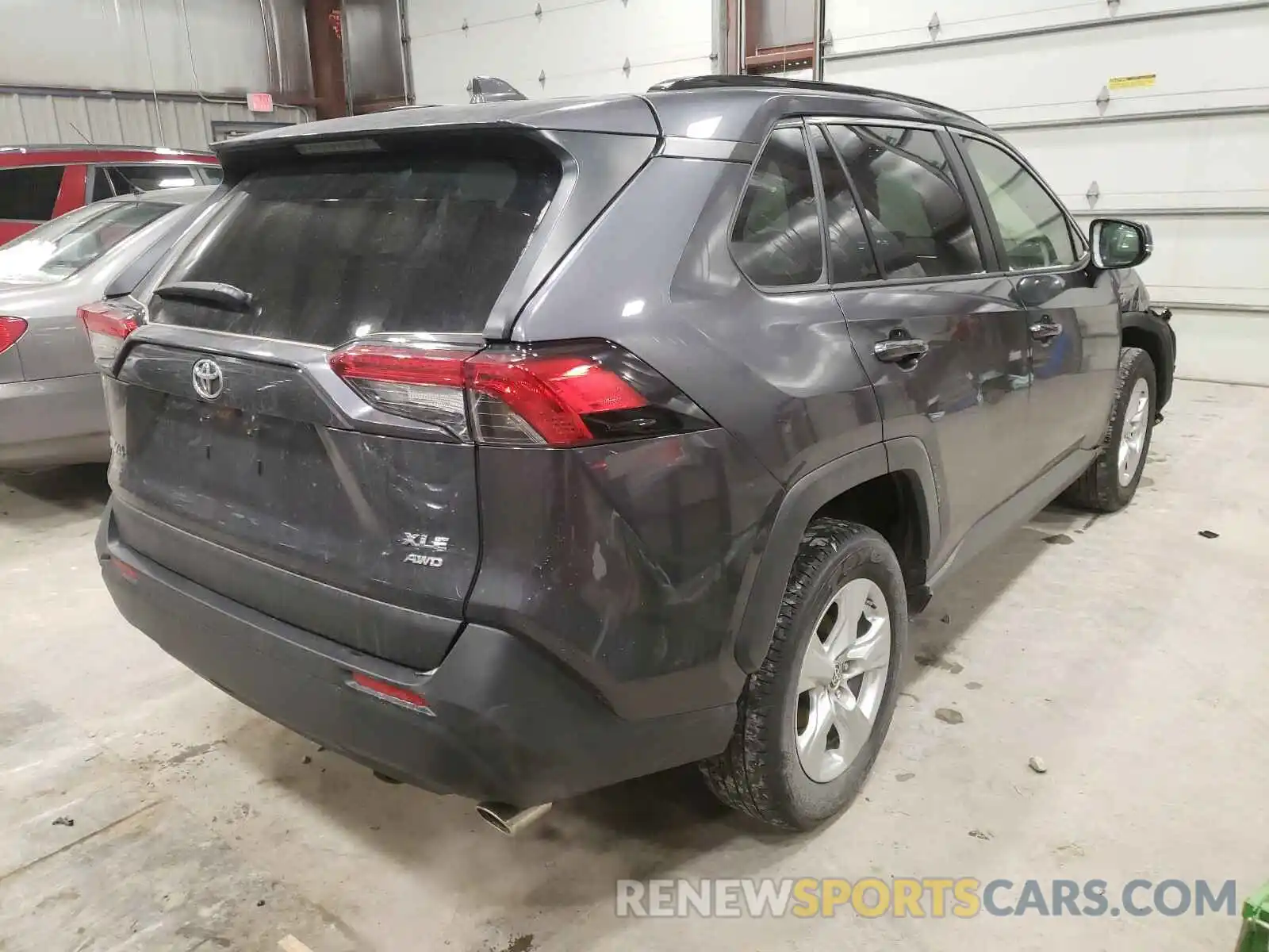 4 Photograph of a damaged car JTMP1RFV1KD524269 TOYOTA RAV4 2019