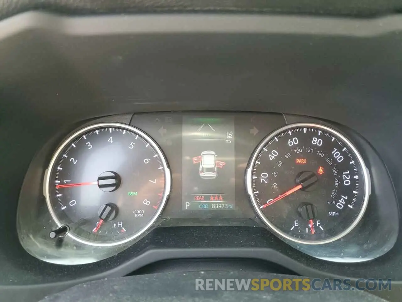 9 Photograph of a damaged car JTMP1RFV2KD030700 TOYOTA RAV4 2019