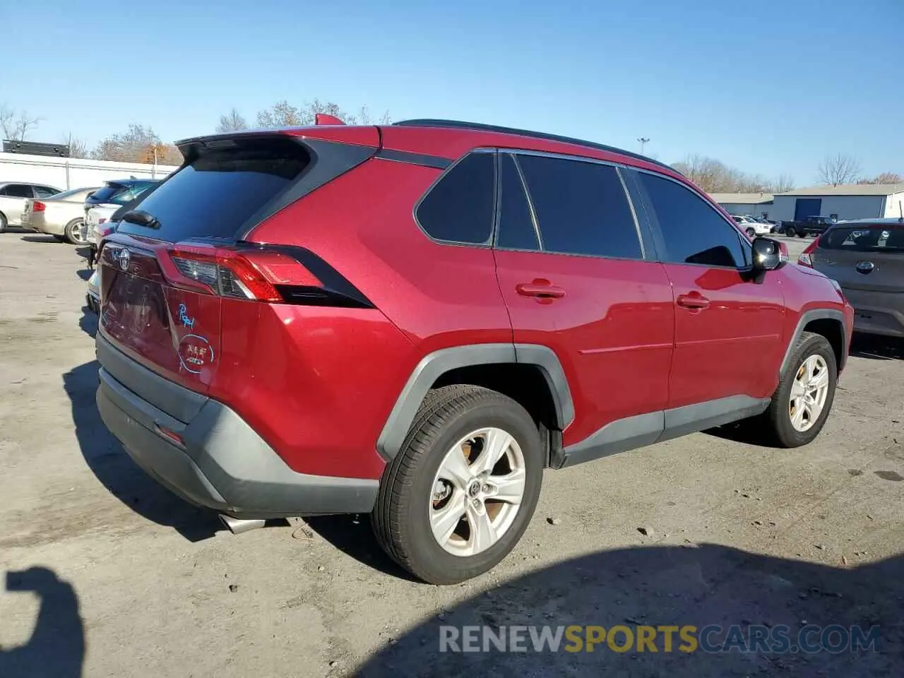 3 Photograph of a damaged car JTMP1RFV2KD039171 TOYOTA RAV4 2019