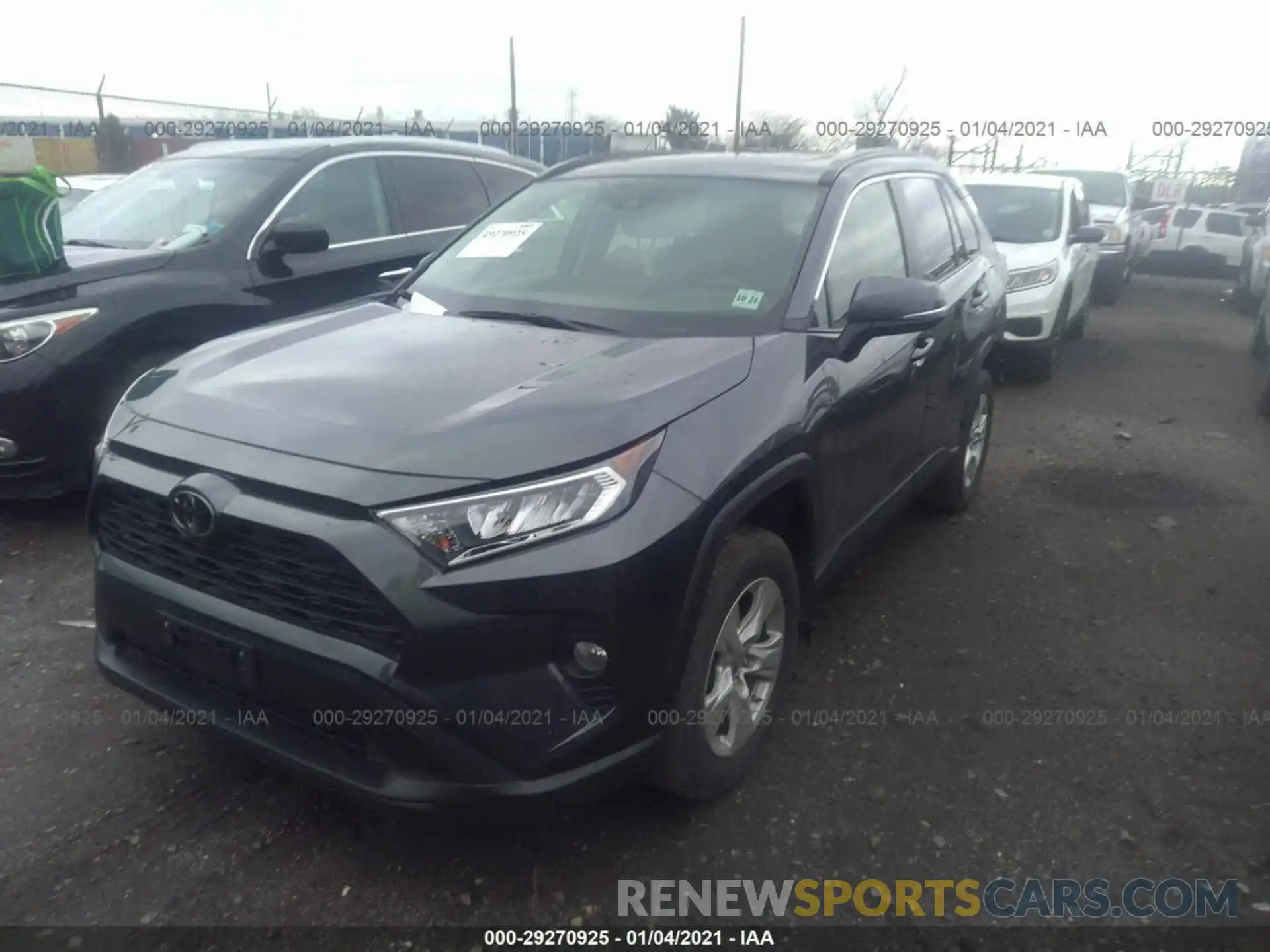 2 Photograph of a damaged car JTMP1RFV2KD044421 TOYOTA RAV4 2019