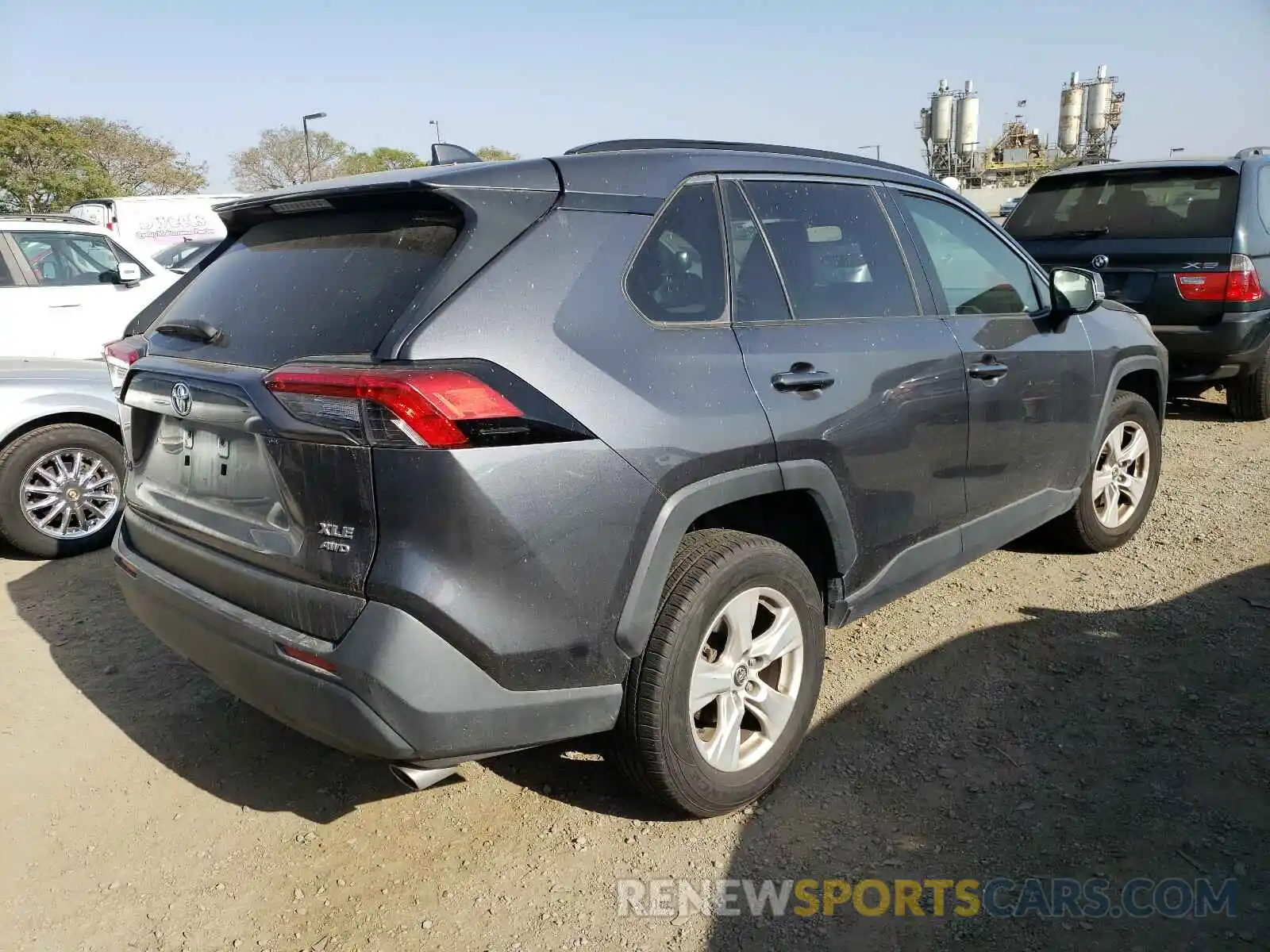 4 Photograph of a damaged car JTMP1RFV3KD003151 TOYOTA RAV4 2019