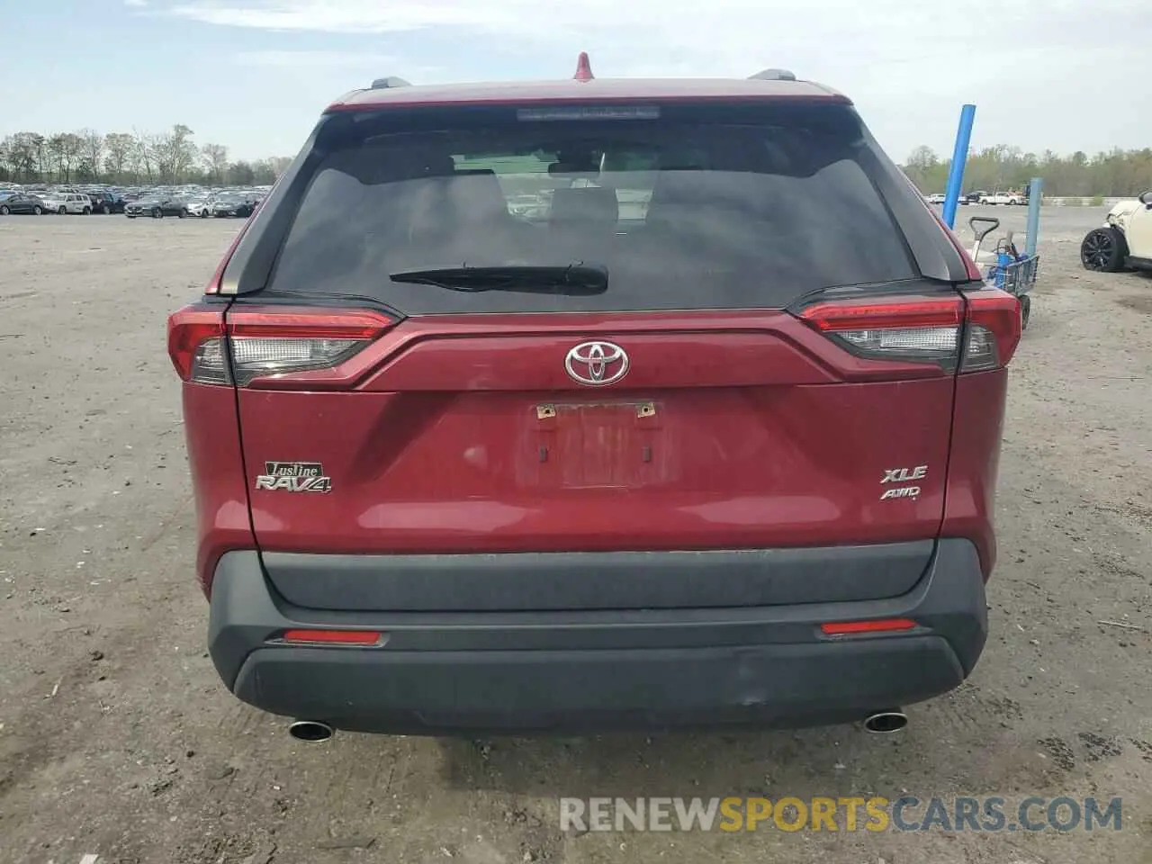 6 Photograph of a damaged car JTMP1RFV3KD034965 TOYOTA RAV4 2019