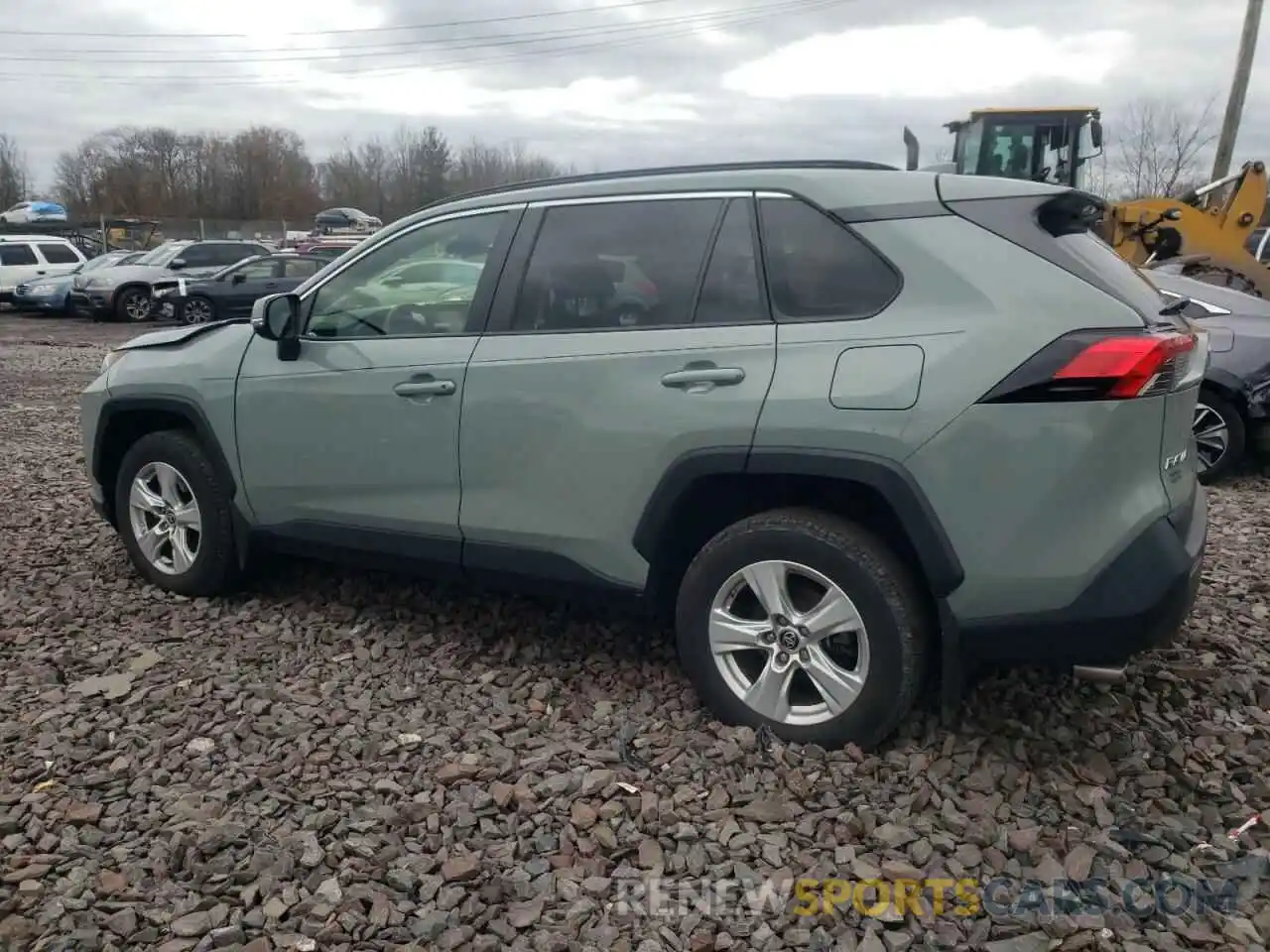 2 Photograph of a damaged car JTMP1RFV3KD040801 TOYOTA RAV4 2019