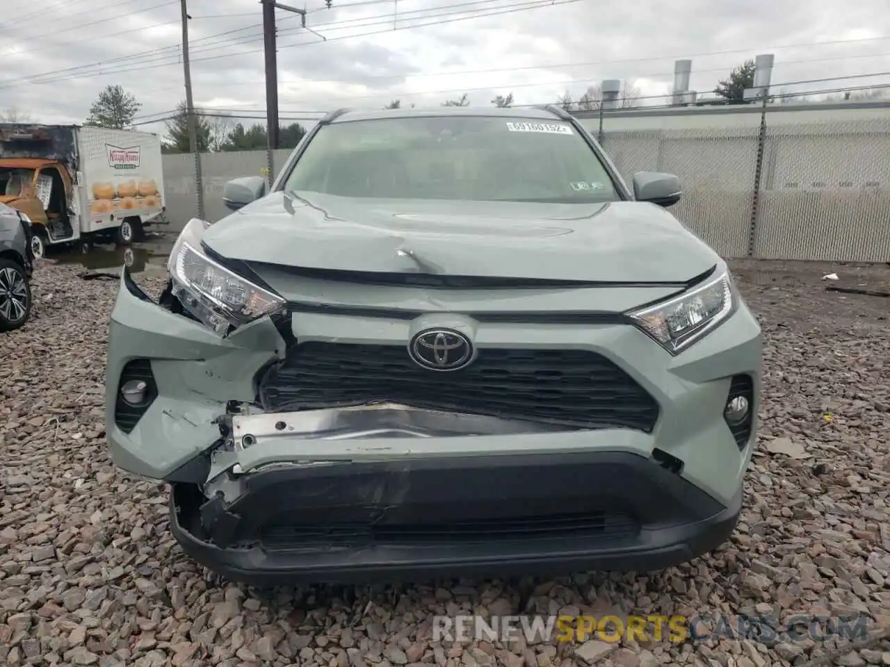 5 Photograph of a damaged car JTMP1RFV3KD040801 TOYOTA RAV4 2019