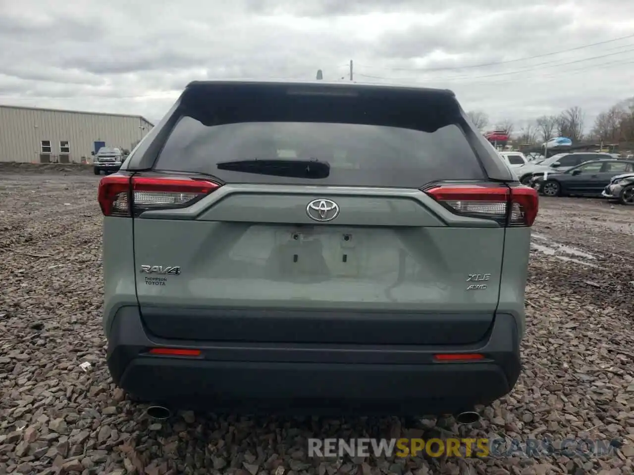 6 Photograph of a damaged car JTMP1RFV3KD040801 TOYOTA RAV4 2019