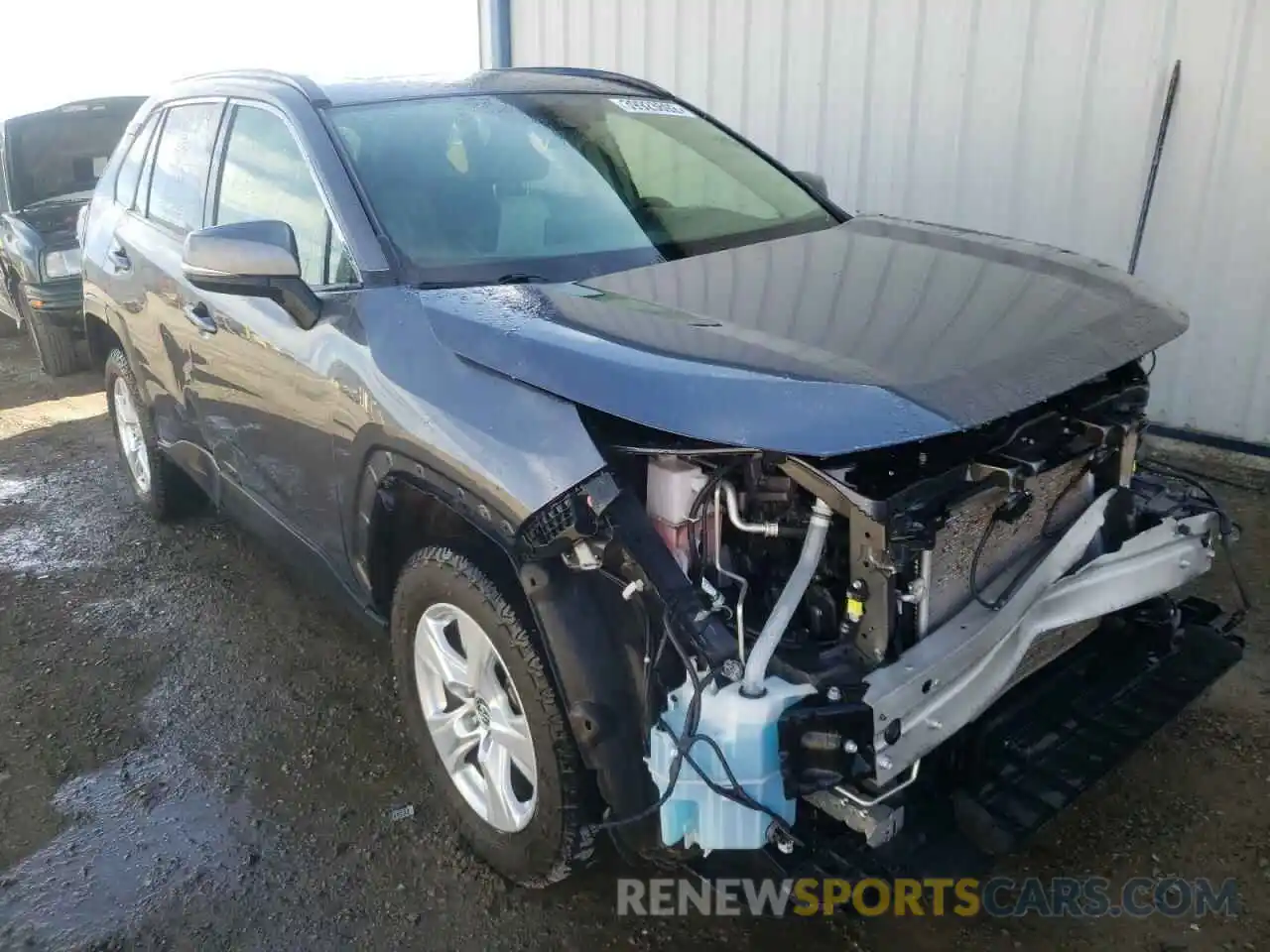 1 Photograph of a damaged car JTMP1RFV3KD504833 TOYOTA RAV4 2019