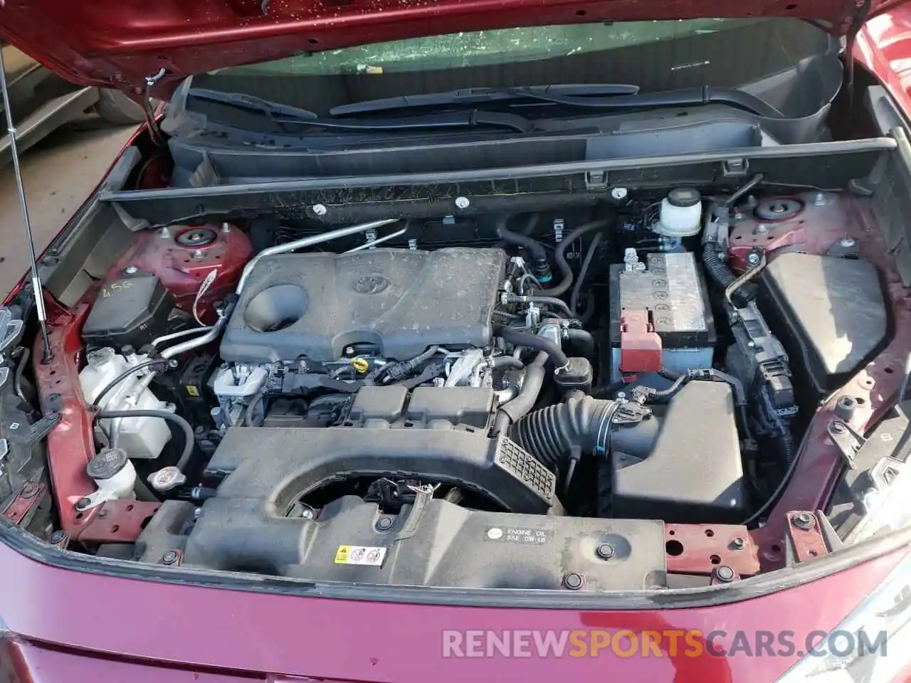 7 Photograph of a damaged car JTMP1RFV3KJ009601 TOYOTA RAV4 2019