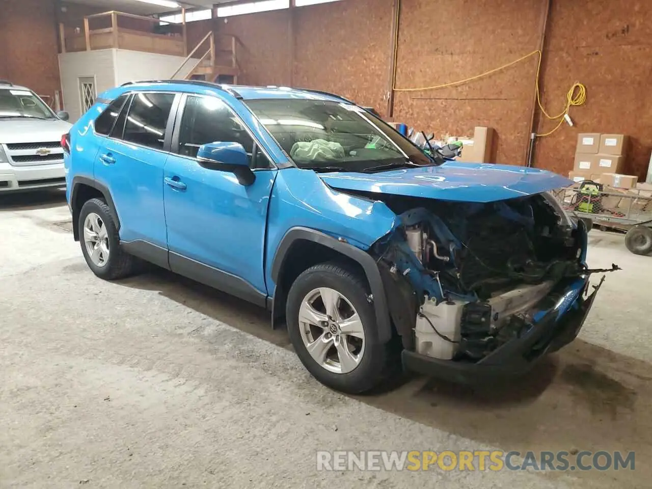 4 Photograph of a damaged car JTMP1RFV3KJ013180 TOYOTA RAV4 2019