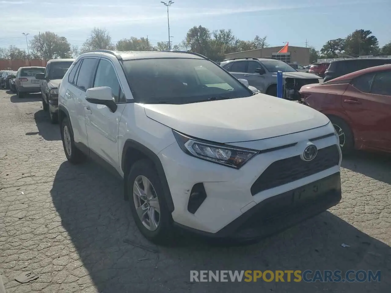 4 Photograph of a damaged car JTMP1RFV4KD006527 TOYOTA RAV4 2019