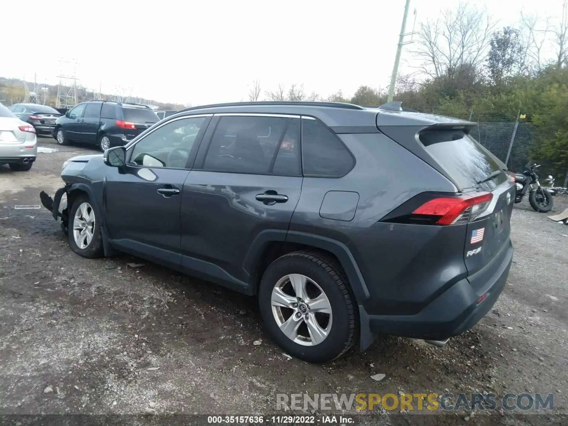 3 Photograph of a damaged car JTMP1RFV4KD008469 TOYOTA RAV4 2019