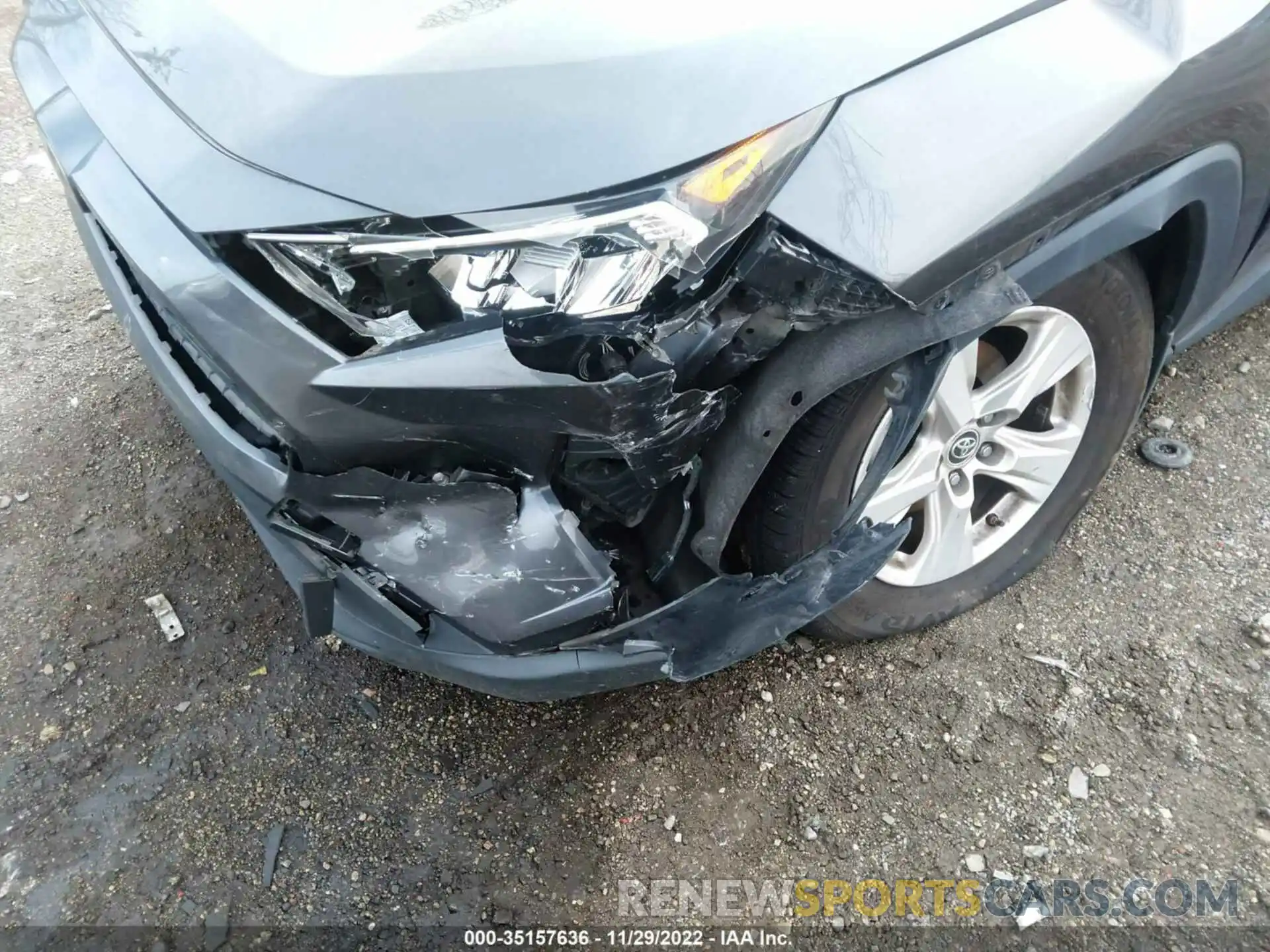 6 Photograph of a damaged car JTMP1RFV4KD008469 TOYOTA RAV4 2019