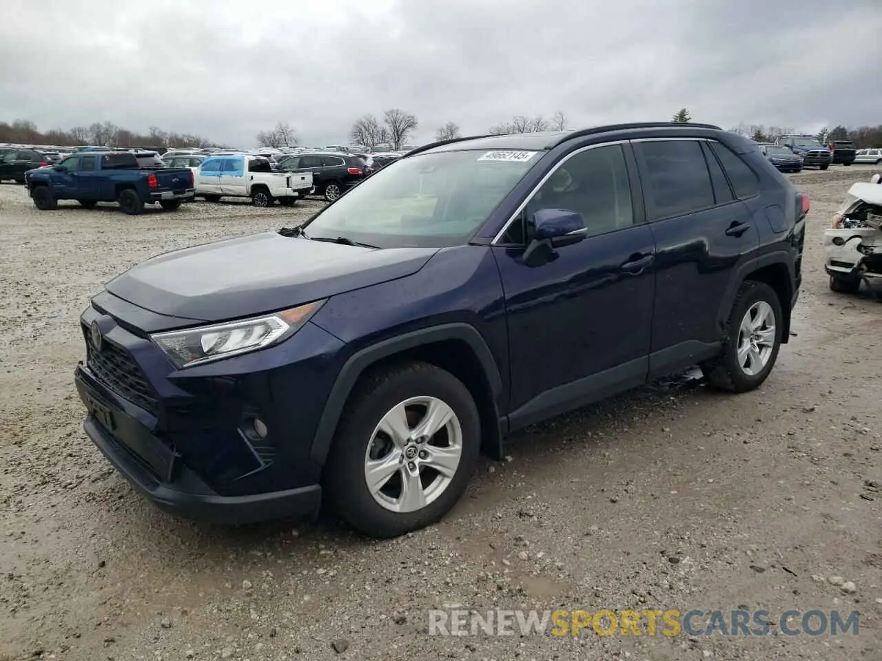 1 Photograph of a damaged car JTMP1RFV4KD032402 TOYOTA RAV4 2019