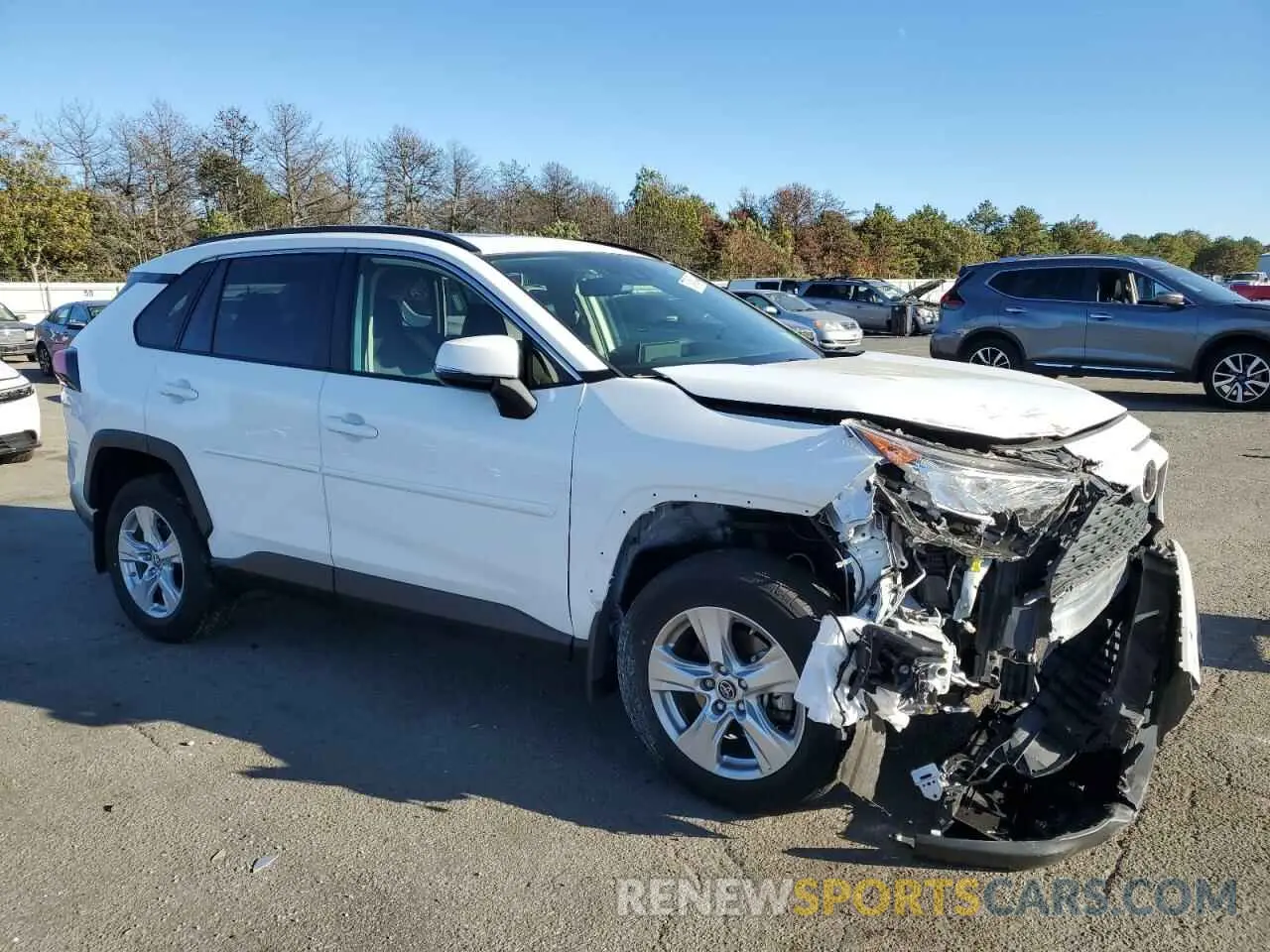 4 Photograph of a damaged car JTMP1RFV4KD035607 TOYOTA RAV4 2019