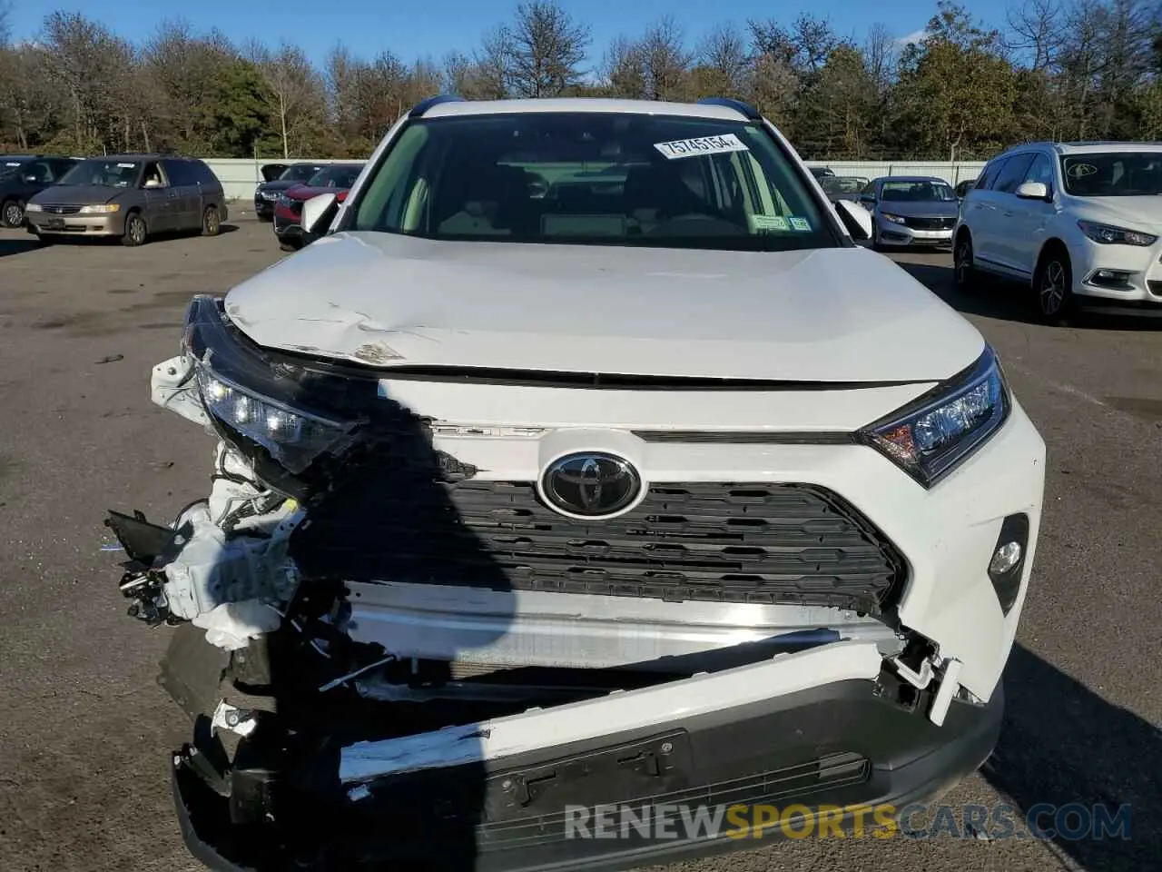 5 Photograph of a damaged car JTMP1RFV4KD035607 TOYOTA RAV4 2019