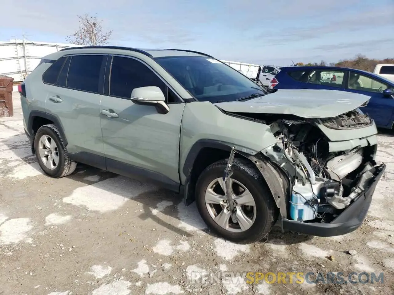 4 Photograph of a damaged car JTMP1RFV4KD038183 TOYOTA RAV4 2019