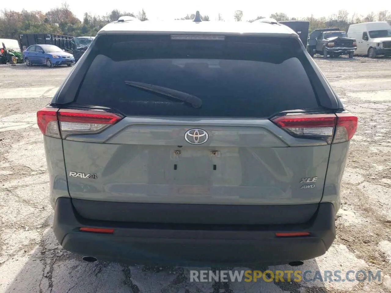 6 Photograph of a damaged car JTMP1RFV4KD038183 TOYOTA RAV4 2019