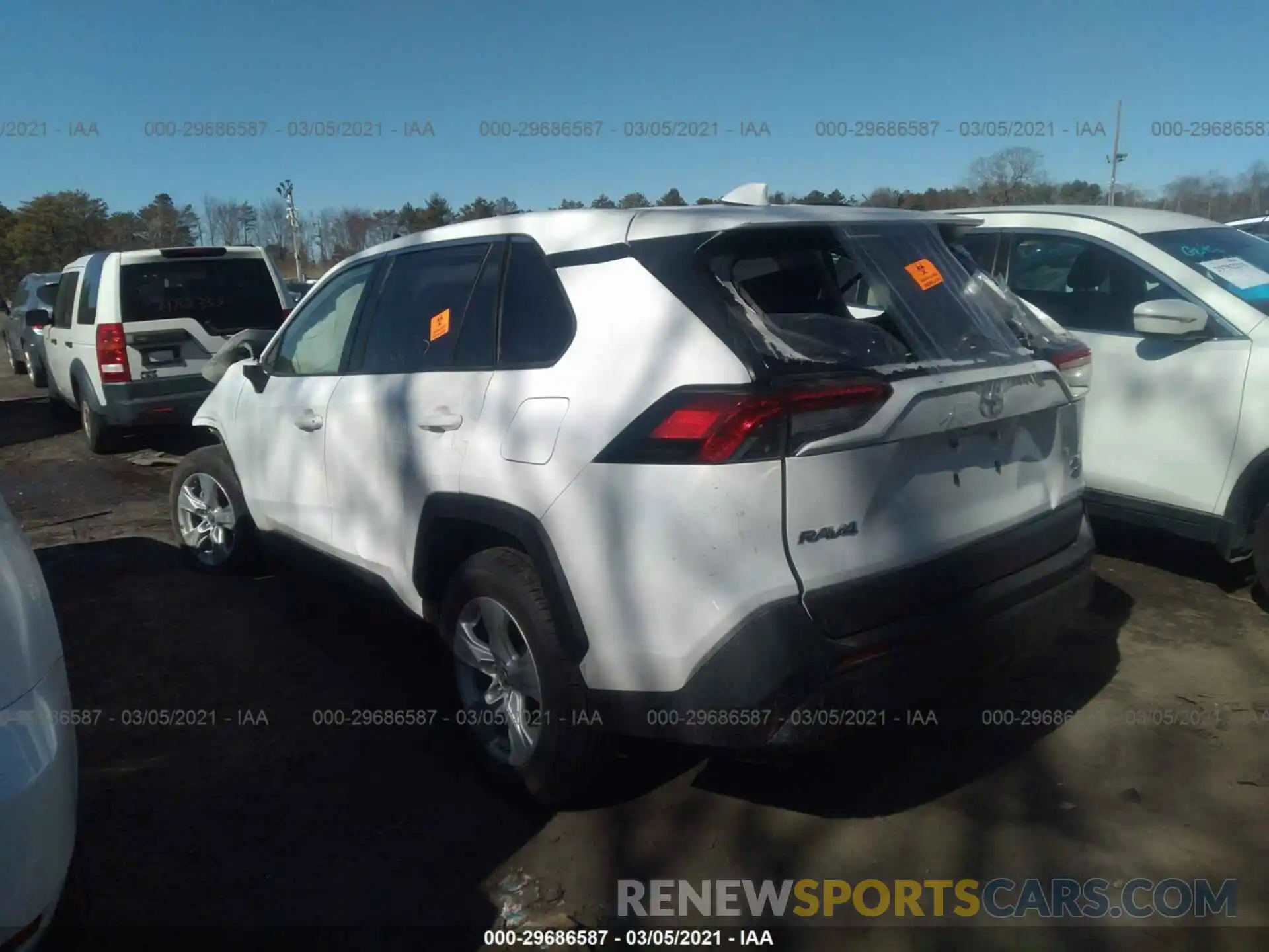 3 Photograph of a damaged car JTMP1RFV4KD041133 TOYOTA RAV4 2019