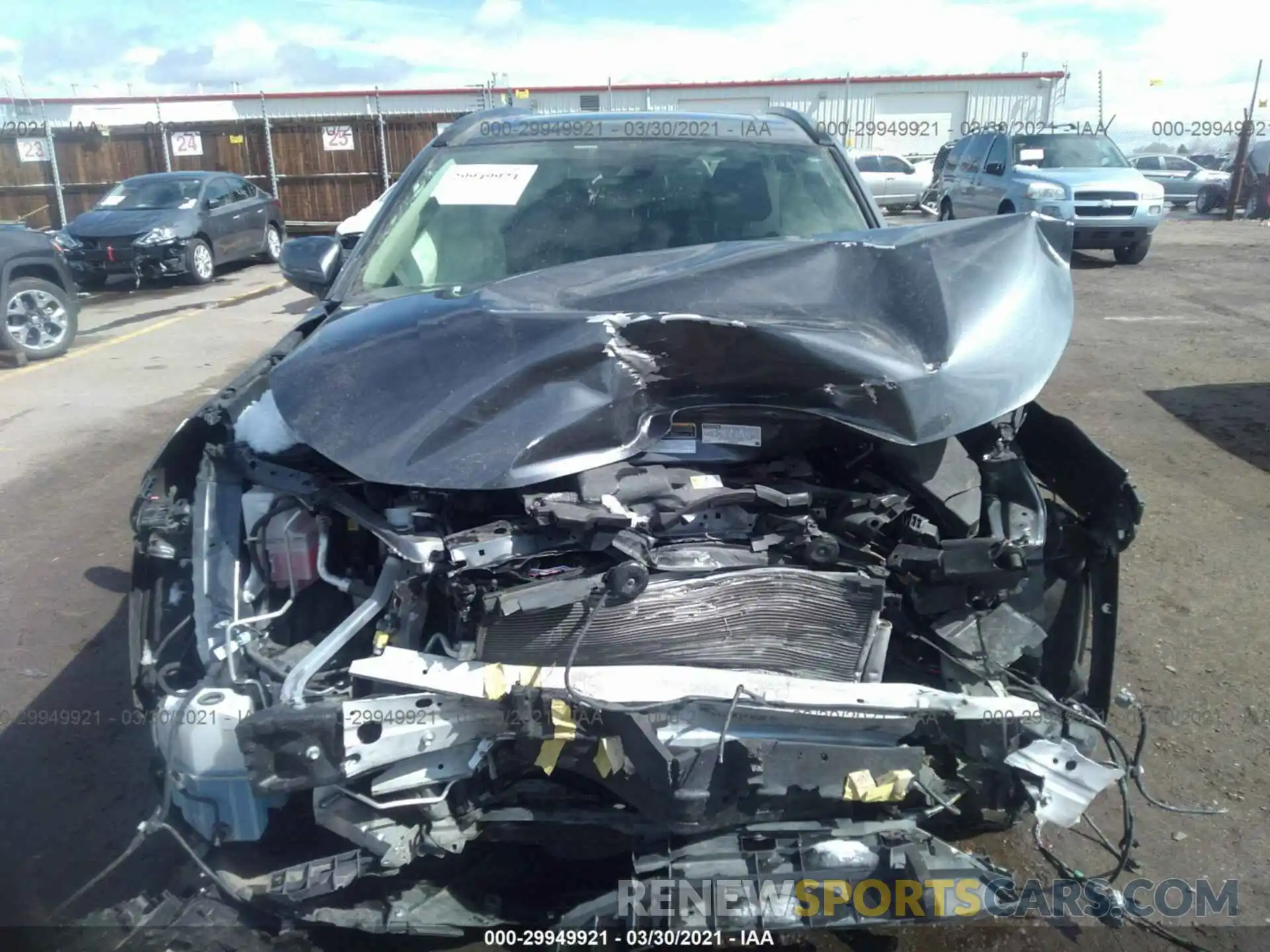 6 Photograph of a damaged car JTMP1RFV4KD506347 TOYOTA RAV4 2019