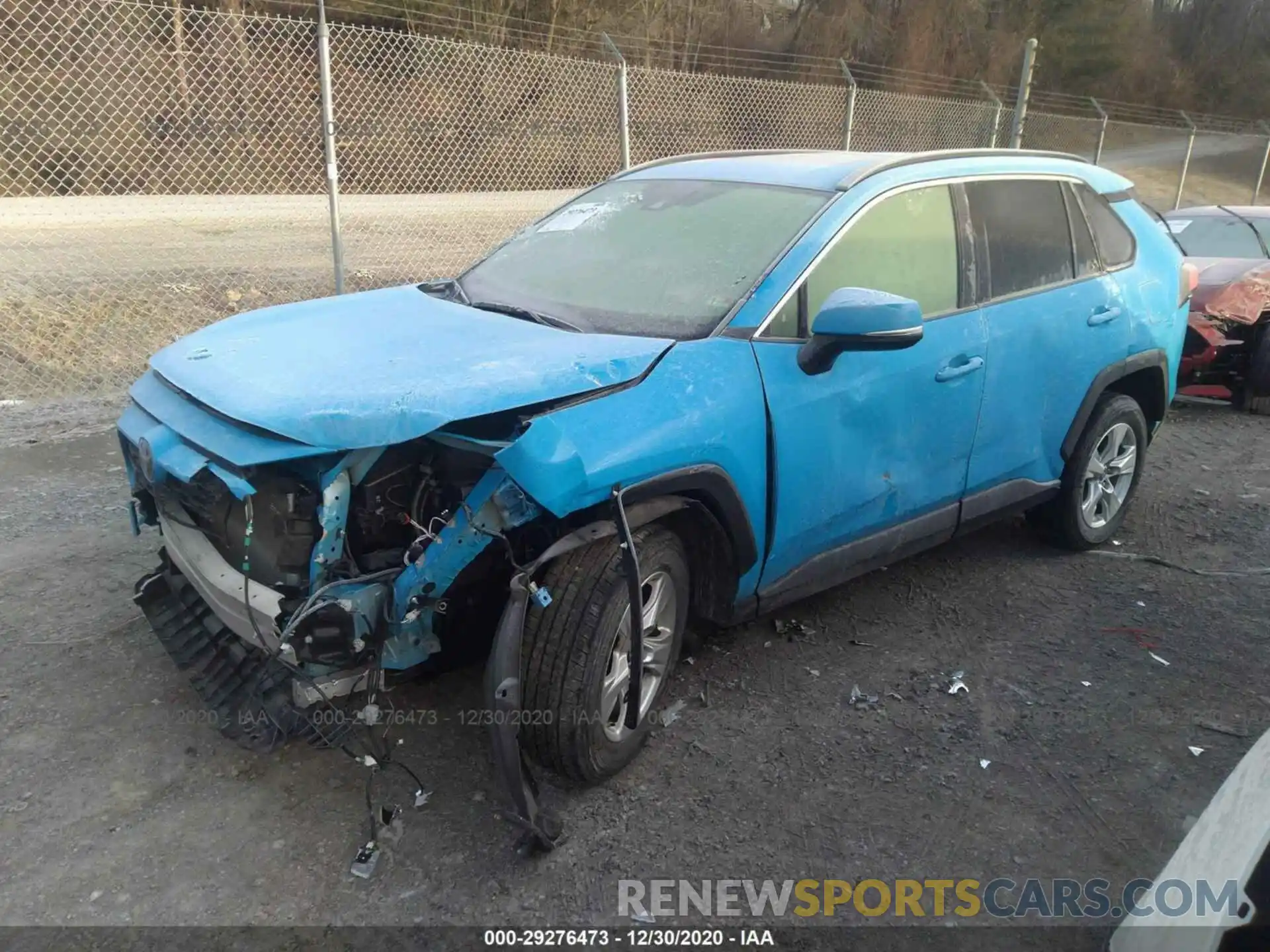 2 Photograph of a damaged car JTMP1RFV4KD506770 TOYOTA RAV4 2019