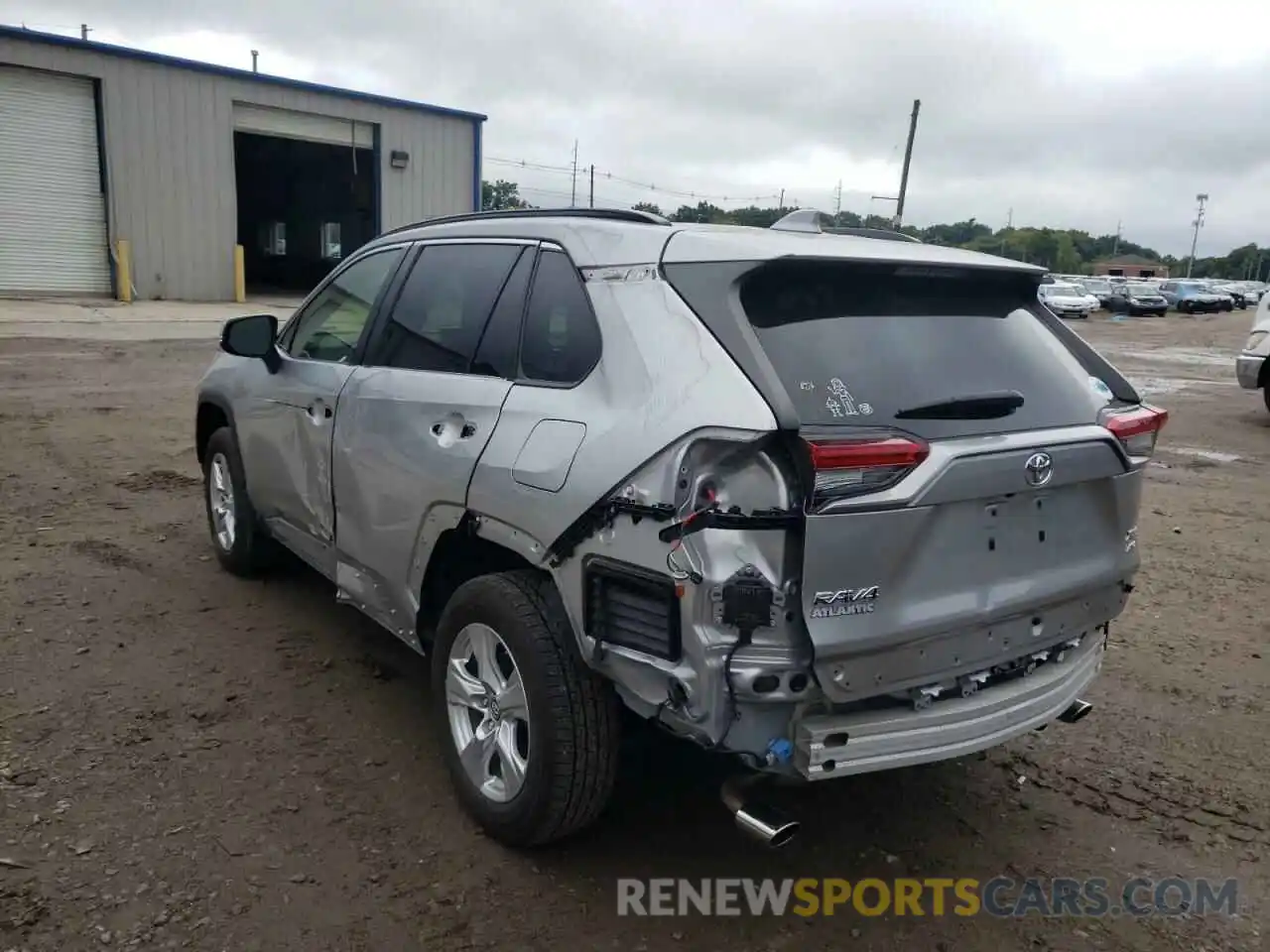 3 Photograph of a damaged car JTMP1RFV4KJ017707 TOYOTA RAV4 2019