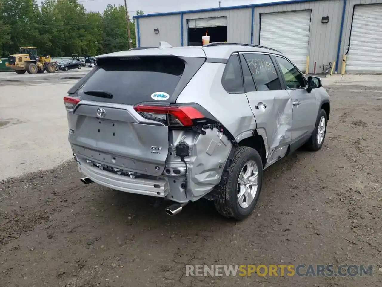 9 Photograph of a damaged car JTMP1RFV4KJ017707 TOYOTA RAV4 2019