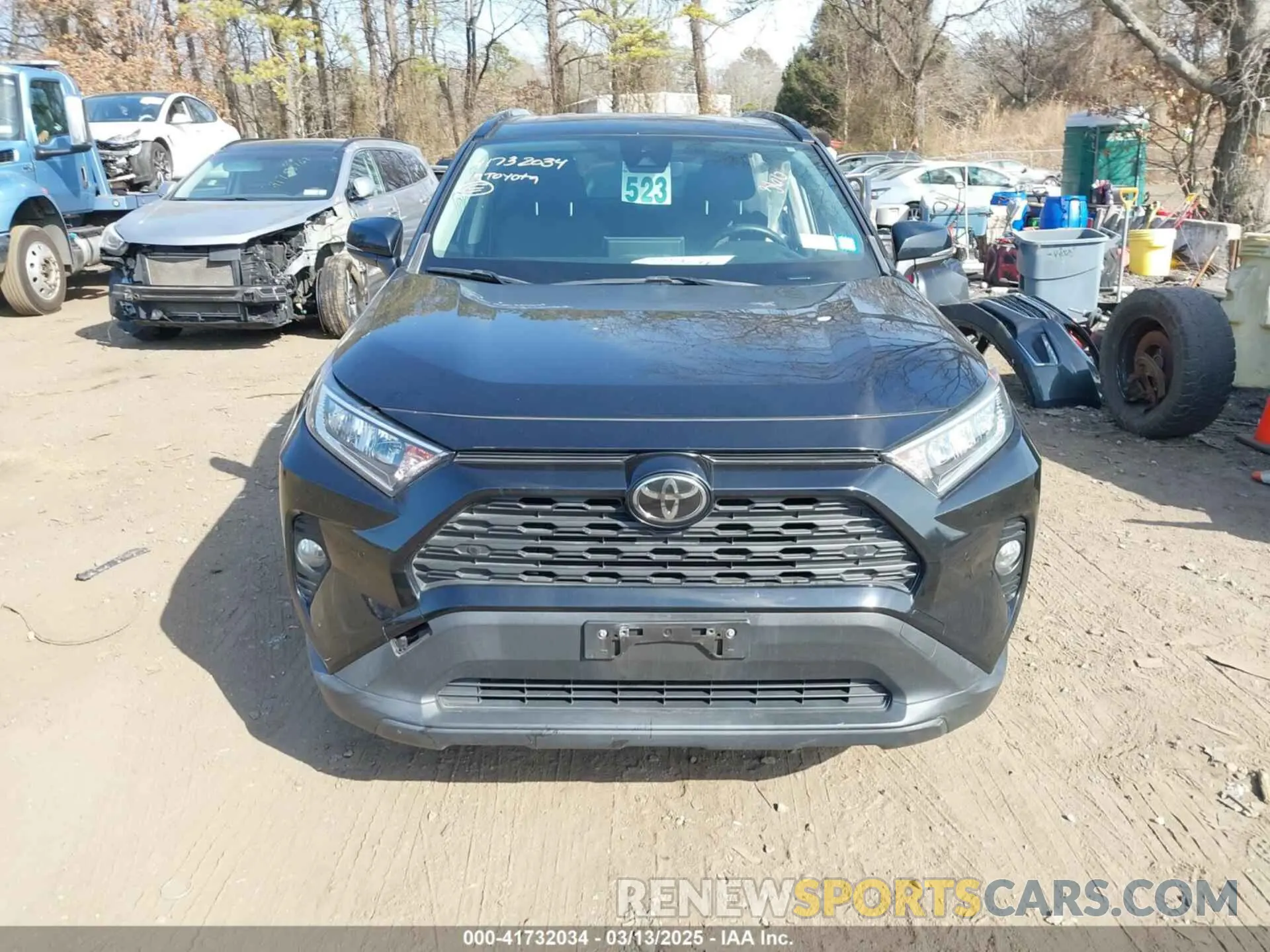 12 Photograph of a damaged car JTMP1RFV5KD009839 TOYOTA RAV4 2019