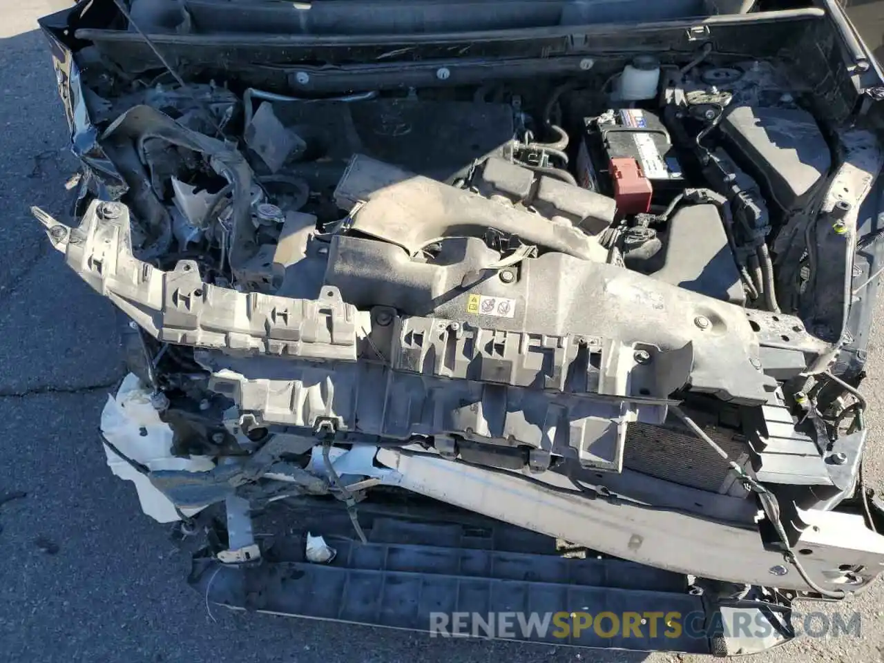 12 Photograph of a damaged car JTMP1RFV5KD011784 TOYOTA RAV4 2019