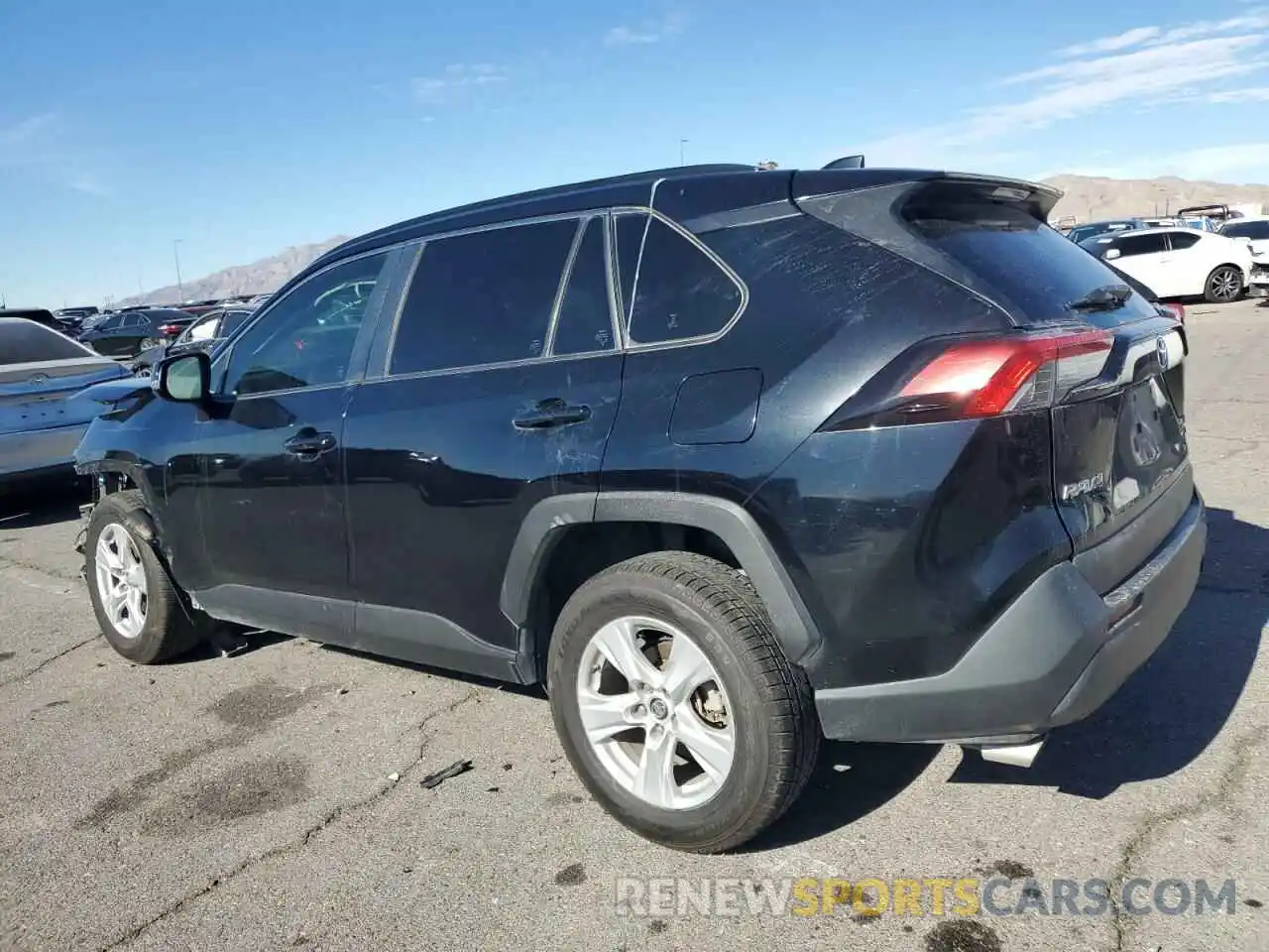 2 Photograph of a damaged car JTMP1RFV5KD011784 TOYOTA RAV4 2019