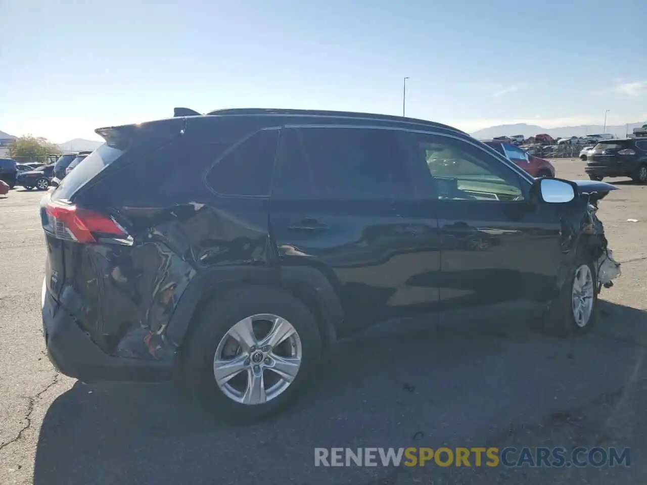 3 Photograph of a damaged car JTMP1RFV5KD011784 TOYOTA RAV4 2019