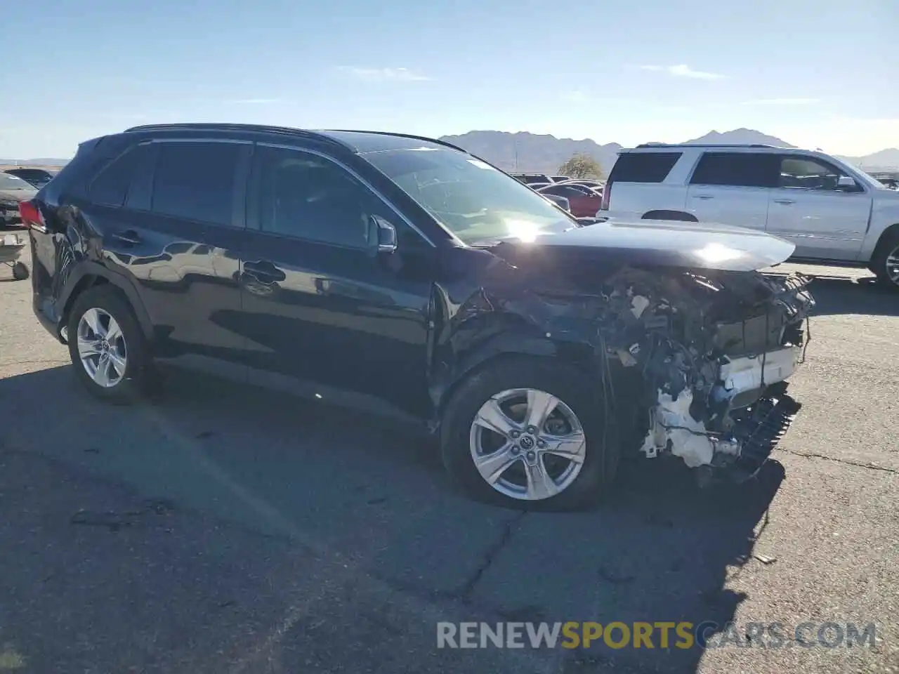 4 Photograph of a damaged car JTMP1RFV5KD011784 TOYOTA RAV4 2019