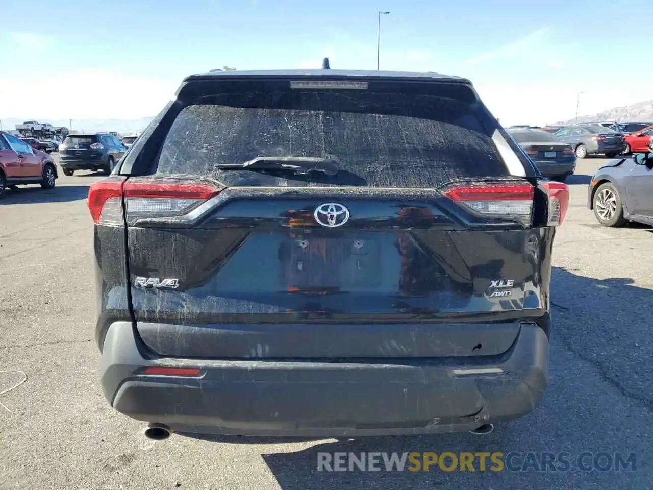 6 Photograph of a damaged car JTMP1RFV5KD011784 TOYOTA RAV4 2019