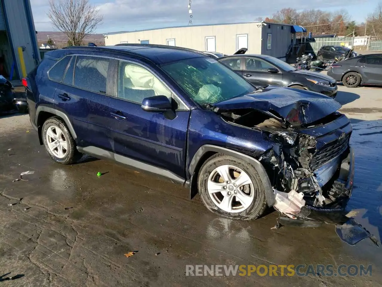 4 Photograph of a damaged car JTMP1RFV5KD021909 TOYOTA RAV4 2019