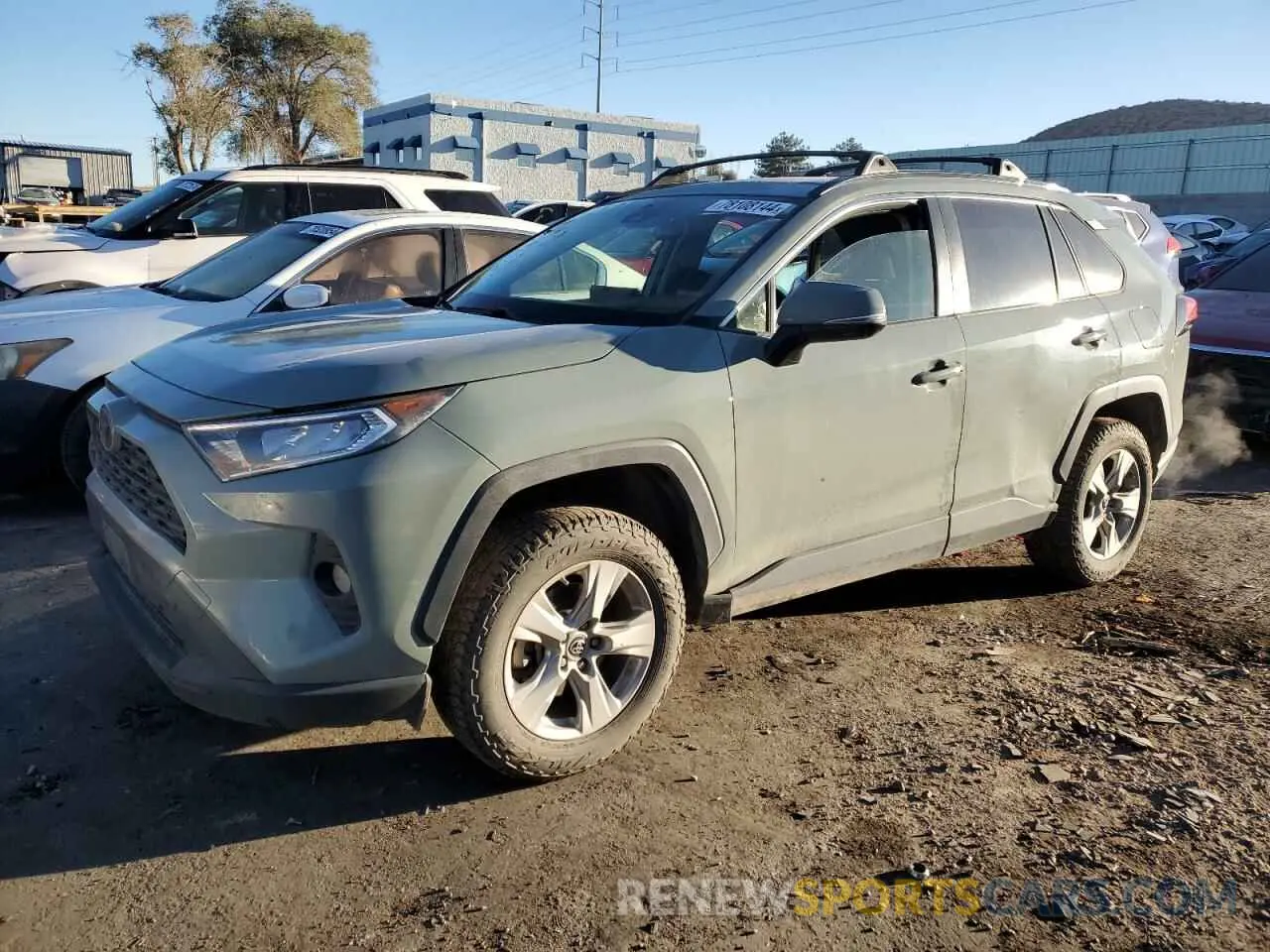 1 Photograph of a damaged car JTMP1RFV5KD029279 TOYOTA RAV4 2019