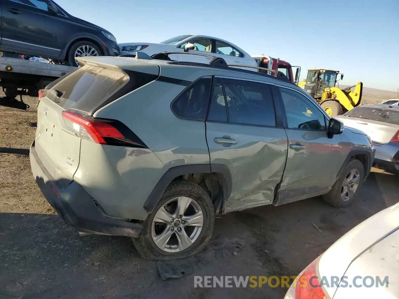 3 Photograph of a damaged car JTMP1RFV5KD029279 TOYOTA RAV4 2019