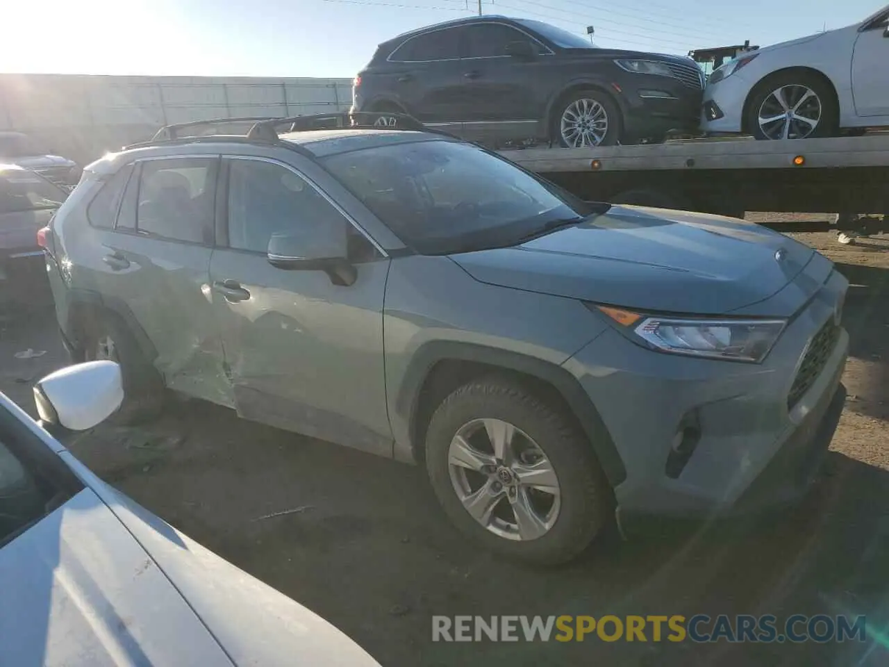4 Photograph of a damaged car JTMP1RFV5KD029279 TOYOTA RAV4 2019