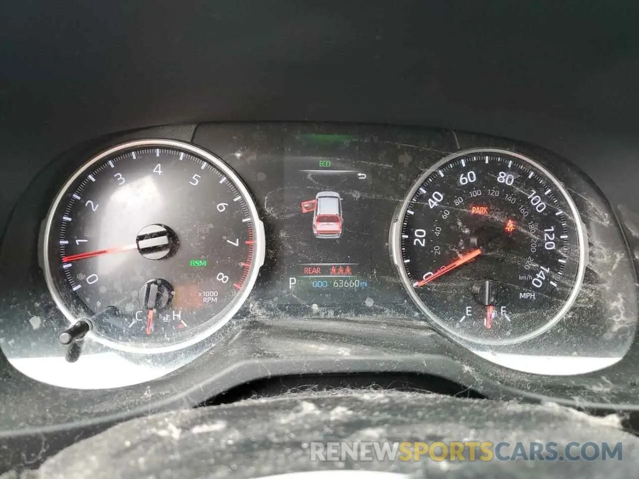 9 Photograph of a damaged car JTMP1RFV5KD045496 TOYOTA RAV4 2019