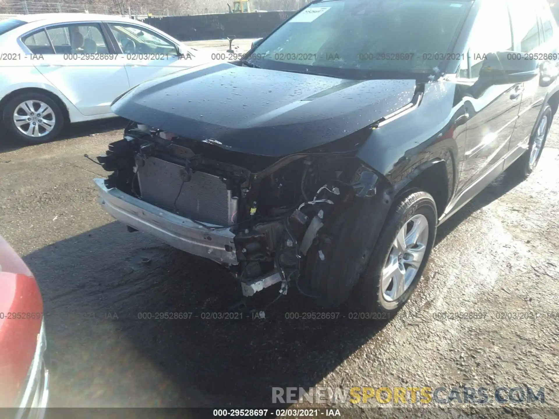 6 Photograph of a damaged car JTMP1RFV5KD509855 TOYOTA RAV4 2019