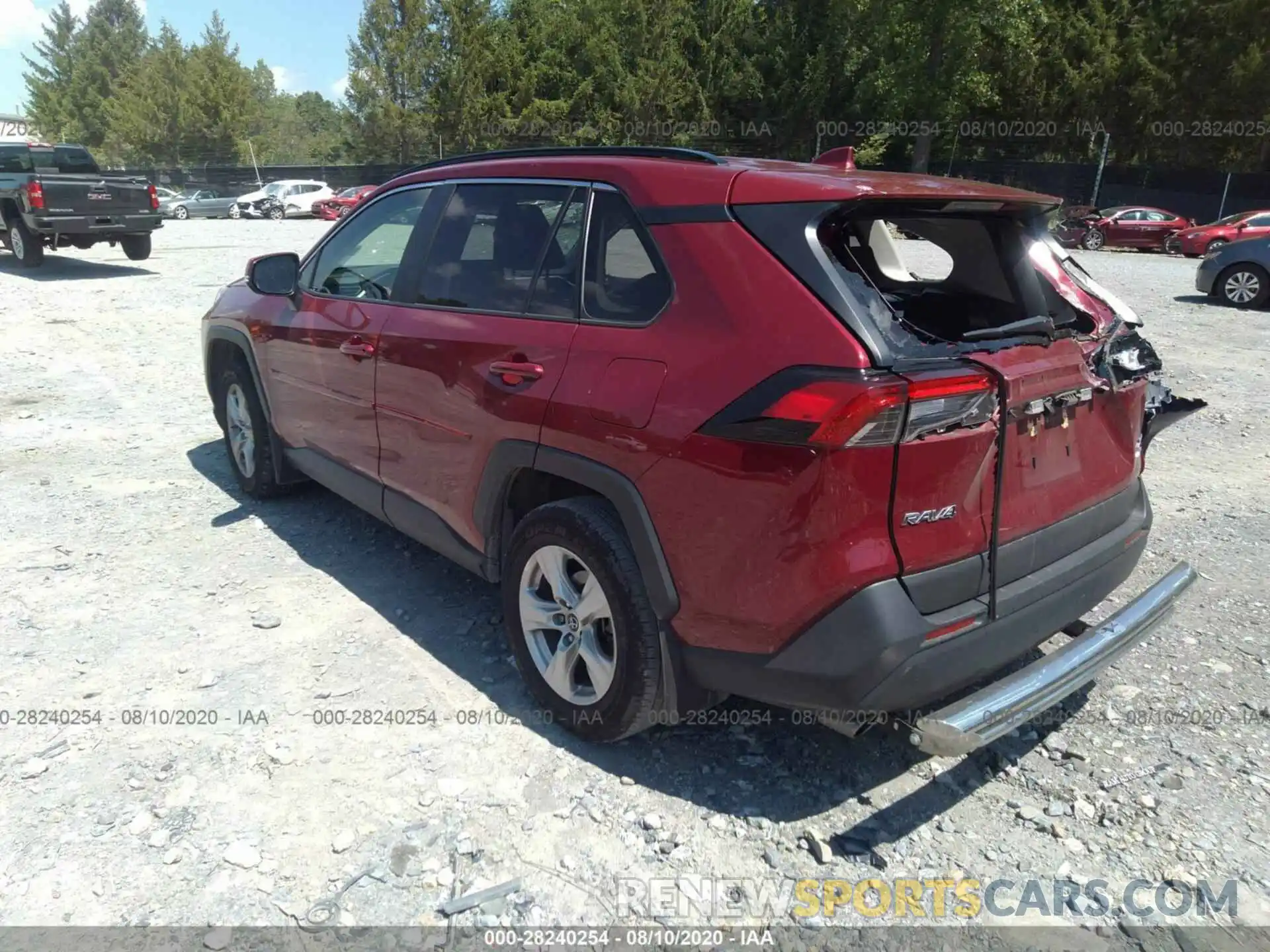 3 Photograph of a damaged car JTMP1RFV5KJ009762 TOYOTA RAV4 2019