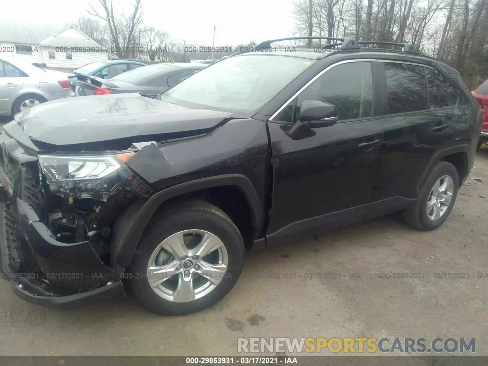 2 Photograph of a damaged car JTMP1RFV5KJ020034 TOYOTA RAV4 2019